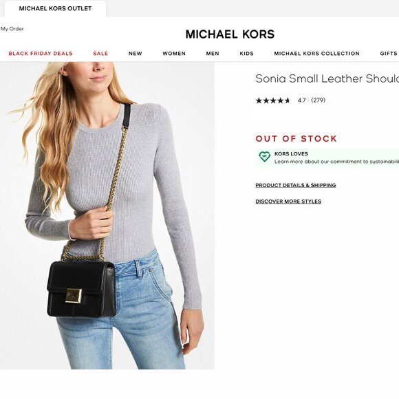 Michael Kors Sonia Small Shoulder Bag - Picture 2 of 11